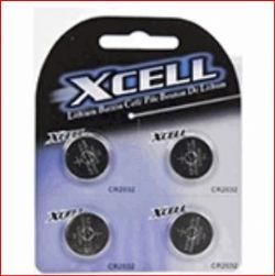 XCELL BATTERIE 3V (GROSSE PILE MONTRE)***